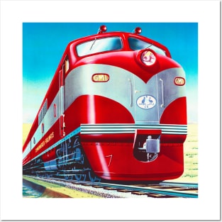 Trans-Australian Railway Posters and Art